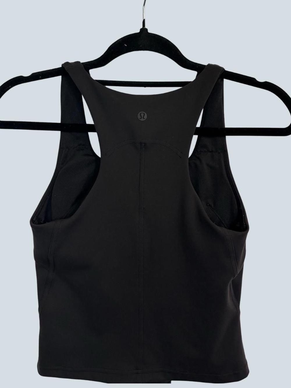 Lululemon Black Instill Women’s Tank Top. Size 4. Like New Condition.